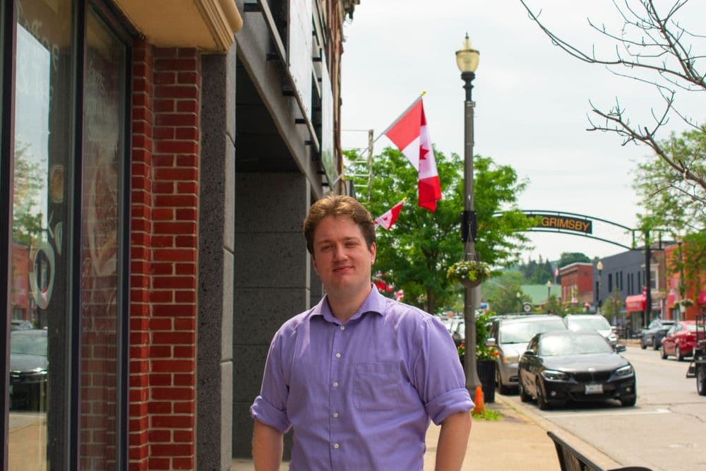 Downtown Grimsby and Downtown Bench Beamsville Unite to Celebrate Canadian Pride with 60+ Flag Display
