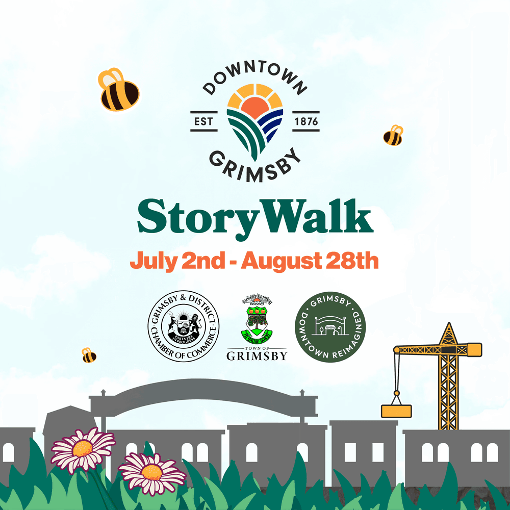 Downtown Grimsby Launches Construction-Themed StoryWalk During Downtown Reimagined Project
